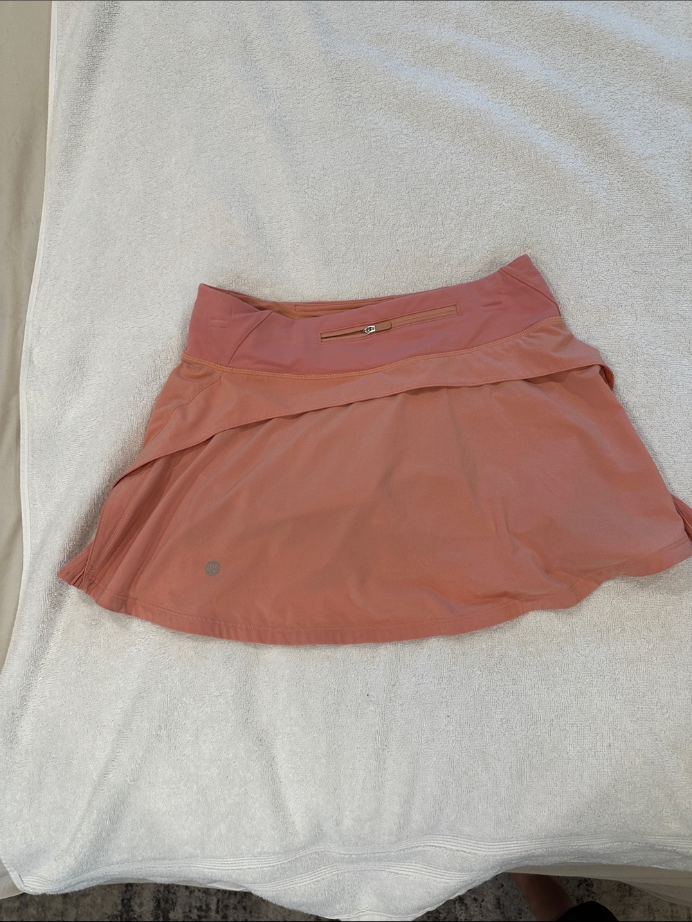 lululemon Play Off The Pleats Peach Athletic tennis Skort/ skirt size 4 - Picture 4 of 16